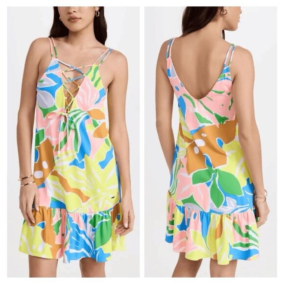 NEW Maaji Selvatik Marea Dress Size M Colorful Women's Swim Cover-Up Dress